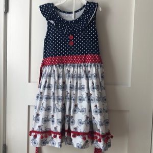 Eleanor Rose bicycle dress